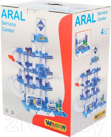 Изображение товара Паркинг игрушечный Полесье Aral 4-уровневый / 37879