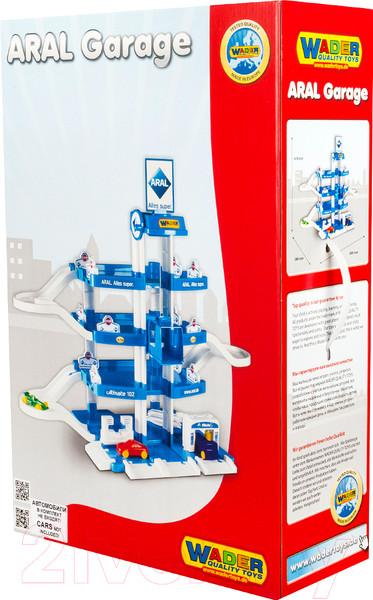 Изображение товара Паркинг игрушечный Полесье Aral-2 4-уровневый / 46086