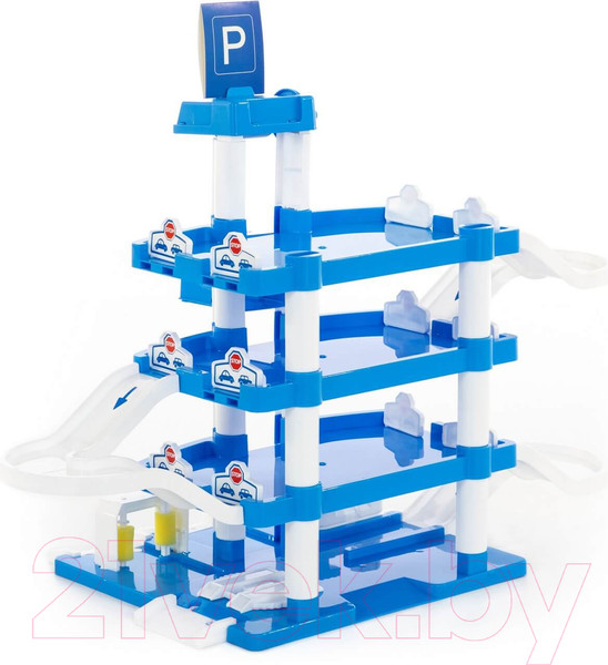 Изображение товара Паркинг игрушечный Полесье Aral-2 4-уровневый / 46086
