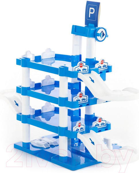 Изображение товара Паркинг игрушечный Полесье Aral-2 4-уровневый / 46086