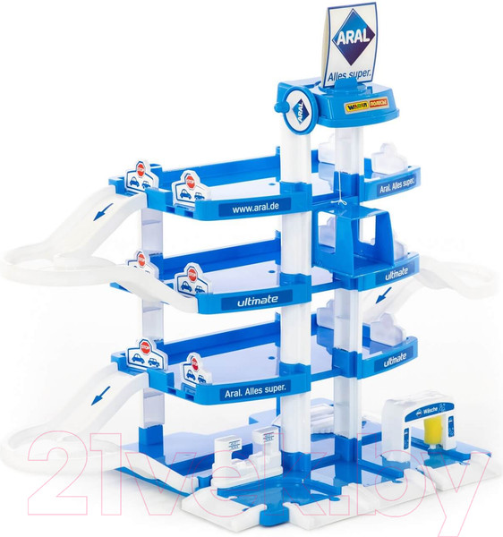 Изображение товара Паркинг игрушечный Полесье Aral-2 4-уровневый / 46086