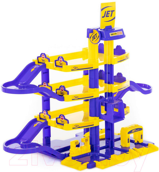 Изображение товара Паркинг игрушечный Полесье Jet 4-уровневый / 40213