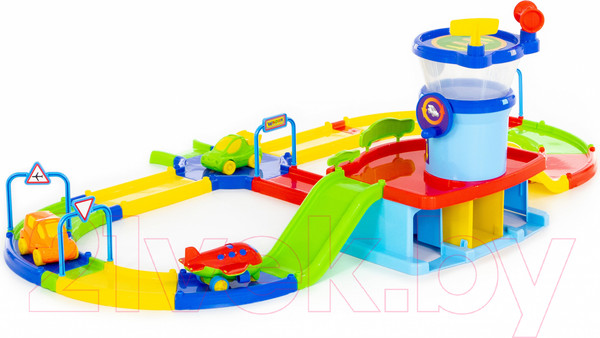 Изображение товара Автотрек Полесье Аэропорт Play City с дорогой / 40404