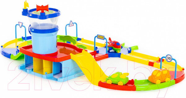 Изображение товара Автотрек Полесье Аэропорт Play City с дорогой / 40404