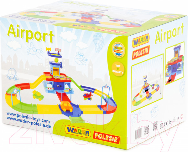 Изображение товара Автотрек Полесье Аэропорт Play City с дорогой / 40404