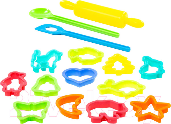 Изображение товара Набор инструментов для лепки Полесье 61935 (15эл)