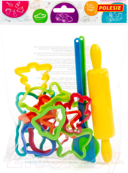 Изображение товара Набор инструментов для лепки Полесье 61935 (15эл)