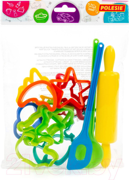 Изображение товара Набор инструментов для лепки Полесье 61935 (15эл)