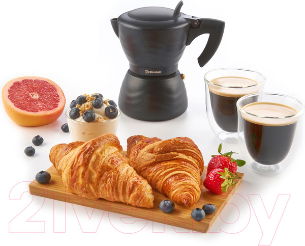 Изображение товара Гейзерная кофеварка Rondell Walzer RDA-432