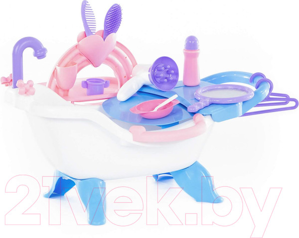 Изображение товара Аксессуар для куклы Полесье Набор для купания кукол №2 / 58607 (в коробке)