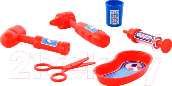 Изображение товара Набор доктора детский Полесье Доктор №4 / 59192 (6эл)