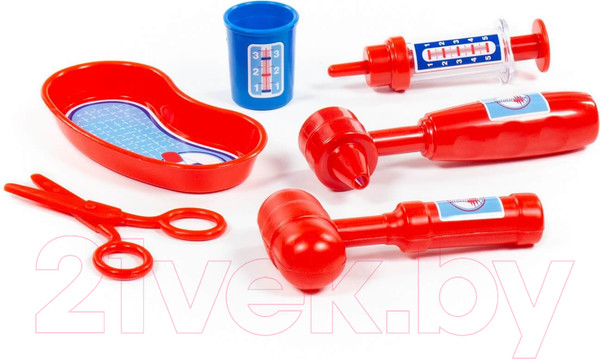 Изображение товара Набор доктора детский Полесье Доктор №4 / 59192 (6эл)