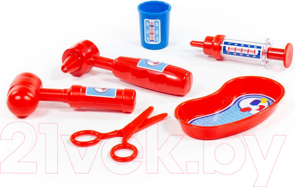 Изображение товара Набор доктора детский Полесье Доктор №4 / 59192 (6эл)