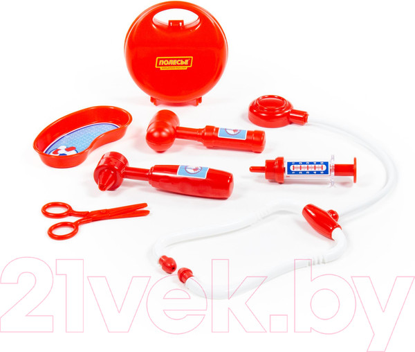 Изображение товара Набор доктора детский Полесье Доктор №6 / 59215 (7эл)