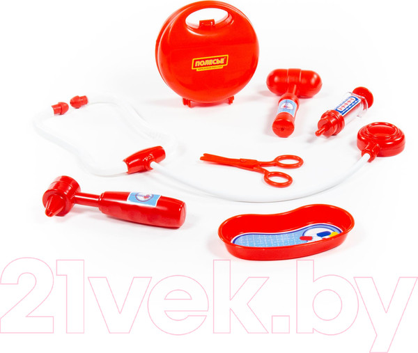 Изображение товара Набор доктора детский Полесье Доктор №6 / 59215 (7эл)