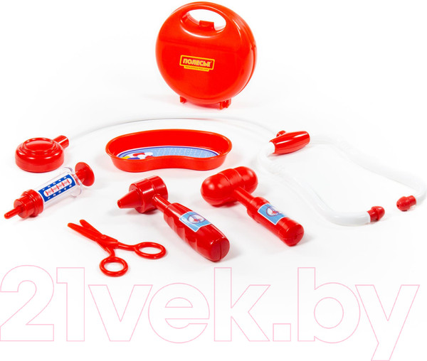 Изображение товара Набор доктора детский Полесье Доктор №6 / 59215 (7эл)