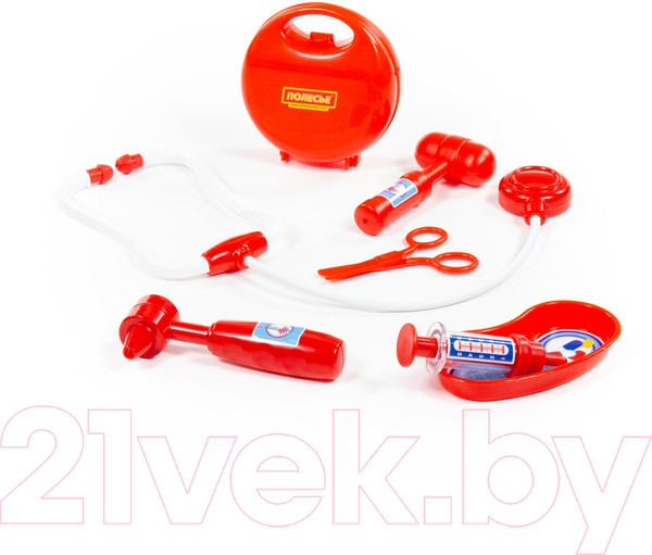 Изображение товара Набор доктора детский Полесье Доктор №6 / 59215 (7эл)