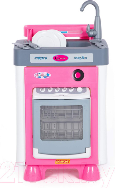 Изображение товара Посудомоечная машина игрушечная Полесье Carmen №1 / 57891 (в коробке)