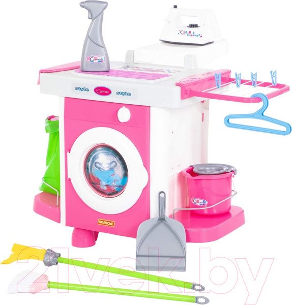 Изображение товара Комплект бытовой техники игрушечный Полесье Carmen №5 с аксессуарами / 58843 (в коробке)