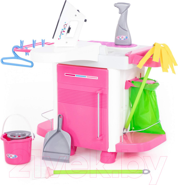 Изображение товара Комплект бытовой техники игрушечный Полесье Carmen №5 с аксессуарами / 58843 (в коробке)