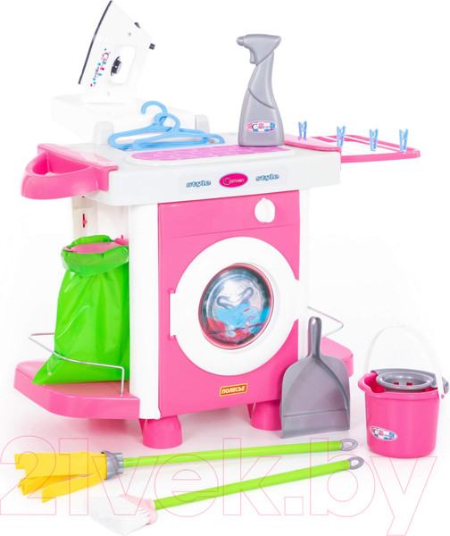 Изображение товара Комплект бытовой техники игрушечный Полесье Carmen №5 с аксессуарами / 58843 (в коробке)