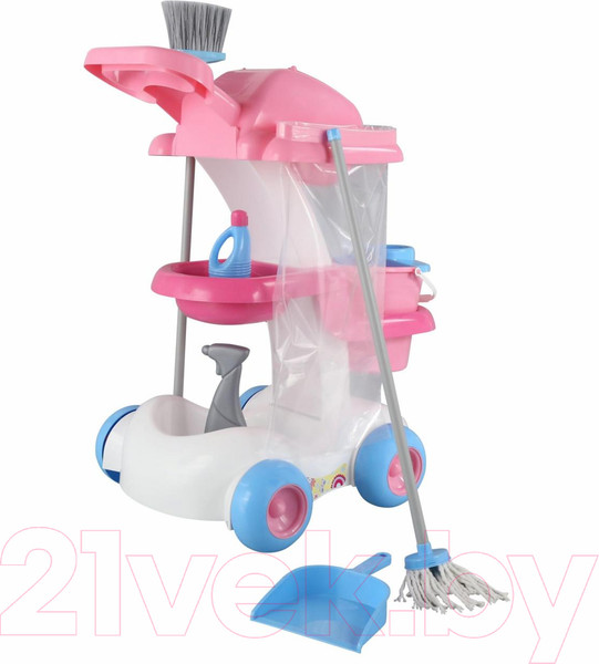 Изображение товара Набор хозяйственный игрушечный Полесье Помощница №4 / 54524 (в пакете)