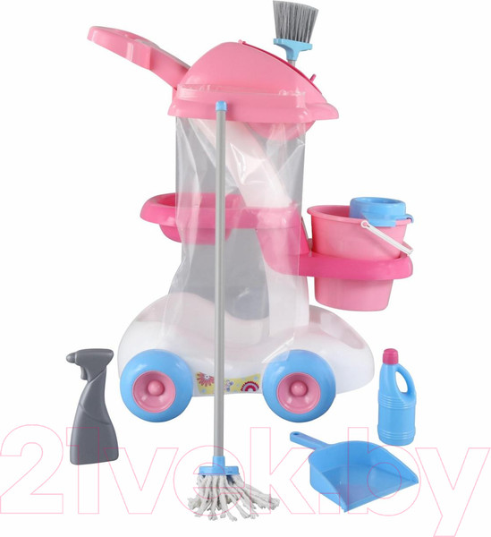 Изображение товара Набор хозяйственный игрушечный Полесье Помощница №4 / 54524 (в пакете)