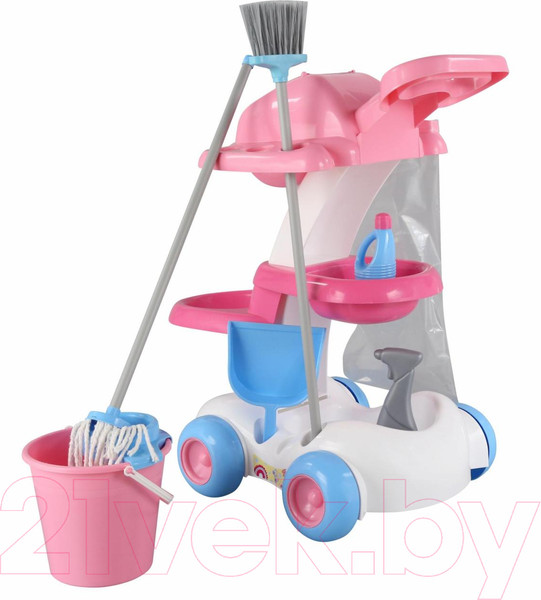 Изображение товара Набор хозяйственный игрушечный Полесье Помощница №4 / 54524 (в пакете)