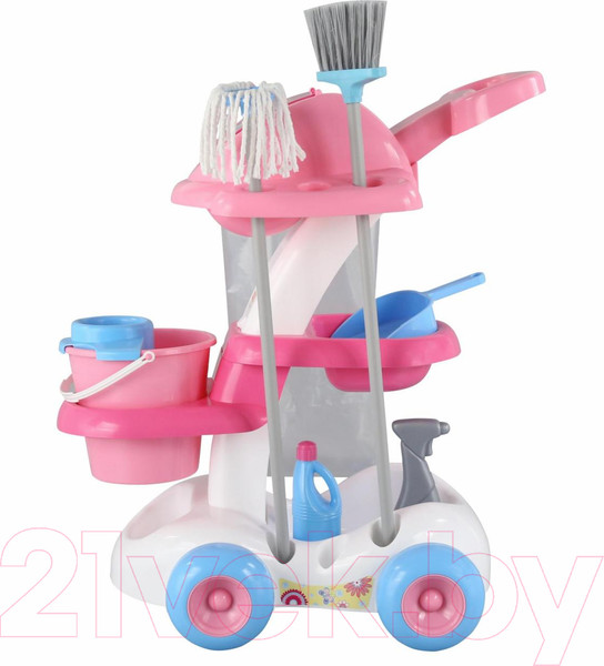 Изображение товара Набор хозяйственный игрушечный Полесье Помощница №4 / 54524 (в пакете)