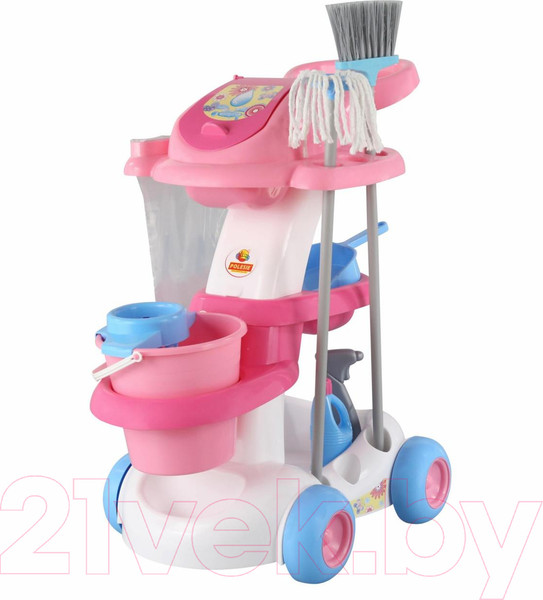 Изображение товара Набор хозяйственный игрушечный Полесье Помощница №4 / 54524 (в пакете)