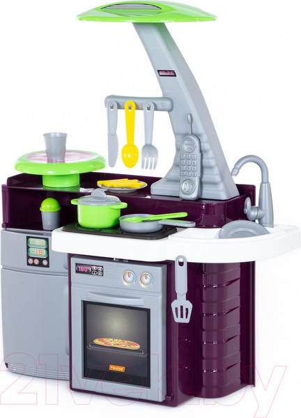 Изображение товара Детская кухня Полесье Laura с варочной панелью / 56320 (в коробке)