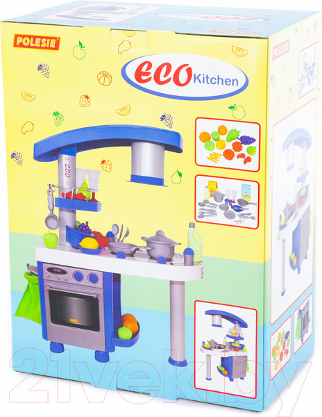 Изображение товара Детская кухня Полесье Eco / 56290 (в коробке)