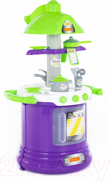 Изображение товара Детская кухня Полесье Baby Glo №2 / 57037 (в пакете)