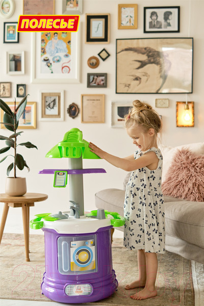 Изображение товара Детская кухня Полесье Baby Glo №2 / 57037 (в пакете)