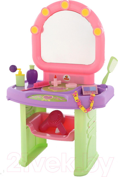Изображение товара Туалетный столик игрушечный Полесье Салон красоты / 58799 (в коробке)