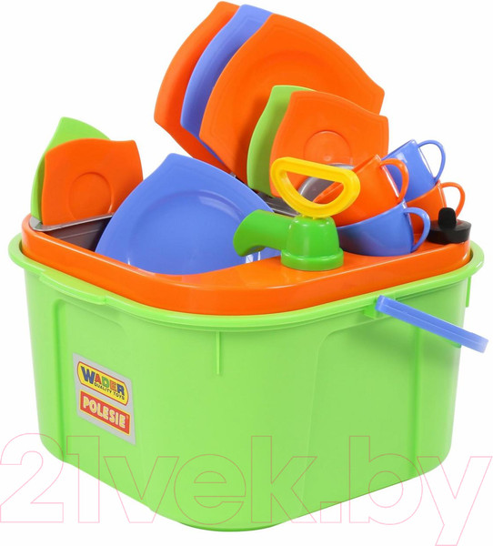 Изображение товара Раковина игрушечная Полесье Мини-посудомойка / 42002