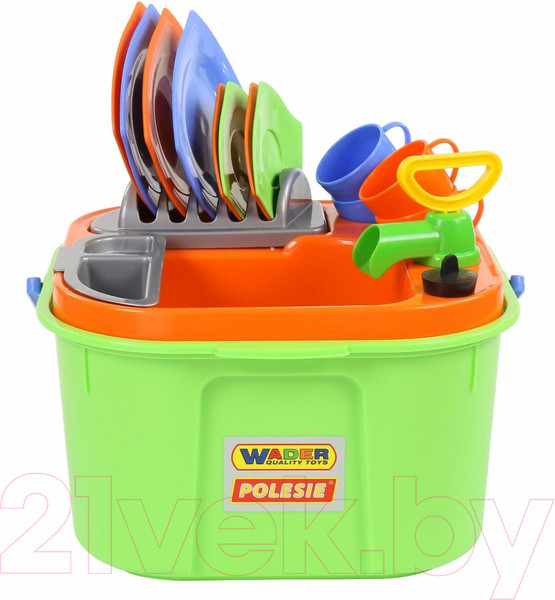 Изображение товара Раковина игрушечная Полесье Мини-посудомойка / 42002