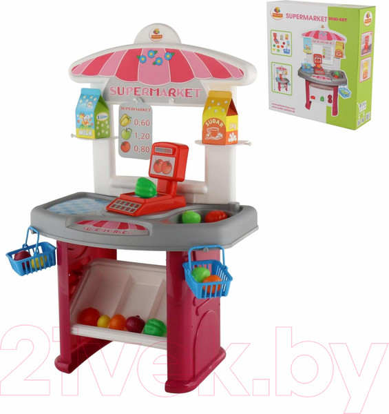 Изображение товара Магазин игрушечный Полесье Супермаркет / 58614 (в коробке)