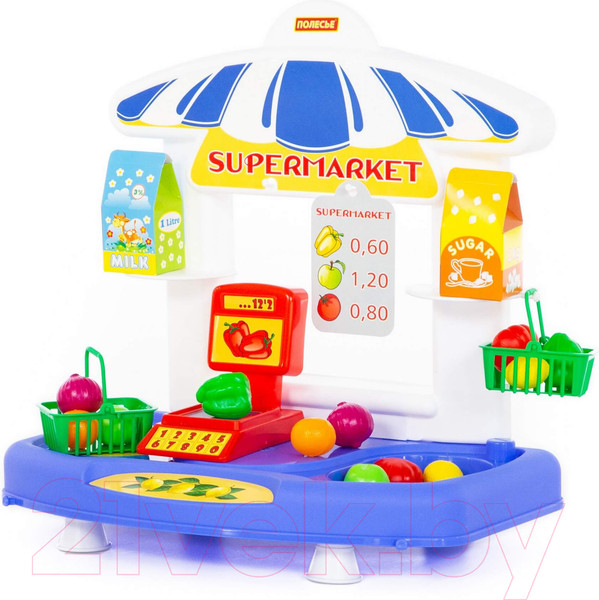 Изображение товара Магазин игрушечный Полесье Супермаркет Алеся / 53411 (в пакете)