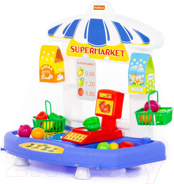 Изображение товара Магазин игрушечный Полесье Супермаркет Алеся / 53411 (в пакете)