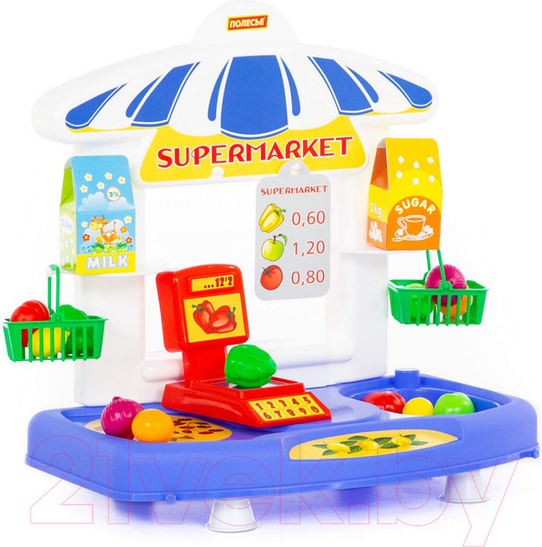 Изображение товара Магазин игрушечный Полесье Супермаркет Алеся / 53411 (в пакете)