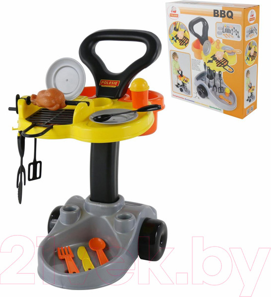Изображение товара Гриль игрушечный Полесье Барбекю / 36605 (в коробке)