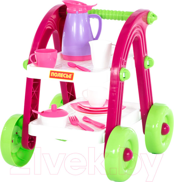 Изображение товара Сервировочный столик игрушечный Полесье Stars Chef / 44655 (в пакете)