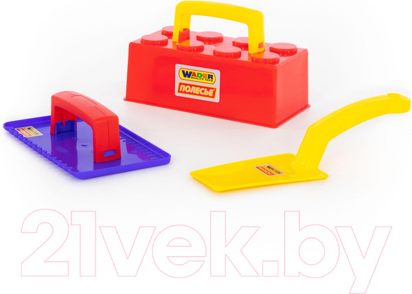 Изображение товара Набор инструментов игрушечный Полесье Набор каменщика №2 / 38968