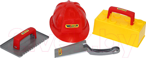 Изображение товара Набор инструментов игрушечный Полесье Набор каменщика Construct №3 / 50519