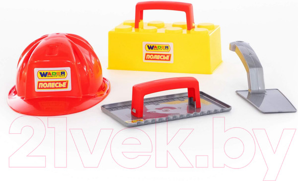 Изображение товара Набор инструментов игрушечный Полесье Набор каменщика Construct №3 / 50519