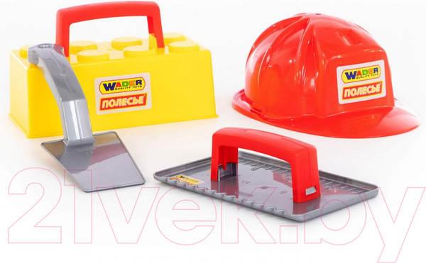 Изображение товара Набор инструментов игрушечный Полесье Набор каменщика Construct №3 / 50519