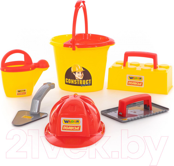 Изображение товара Набор инструментов игрушечный Полесье Набор каменщика Construct №5 / 50199