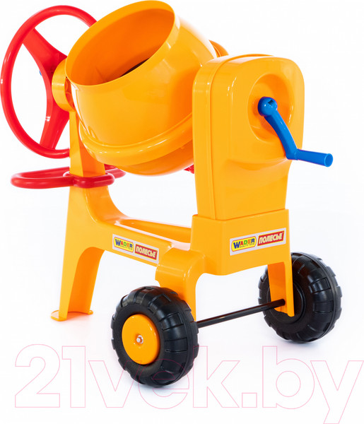 Изображение товара Бетономешалка игрушечная Полесье Бетономешалка №1 / 38005
