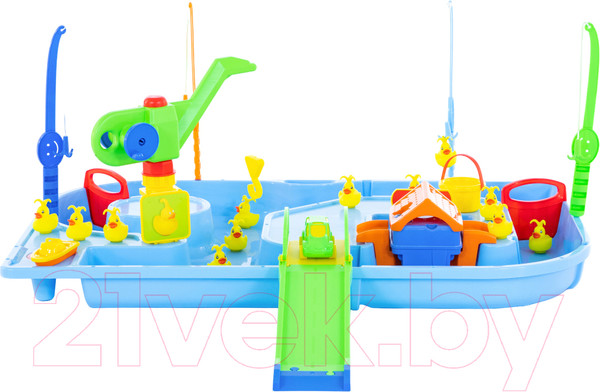 Изображение товара Развивающий игровой набор Полесье Поймай уточку / 40558